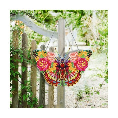 Diamond Painting Hanging Ornament Butterfly (30cm)