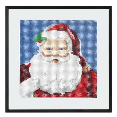 Grafix Diamond Painting Santa Claus 30x30cm - Round