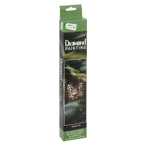 Grafix Diamond Painting Panther 30x40cm - Round