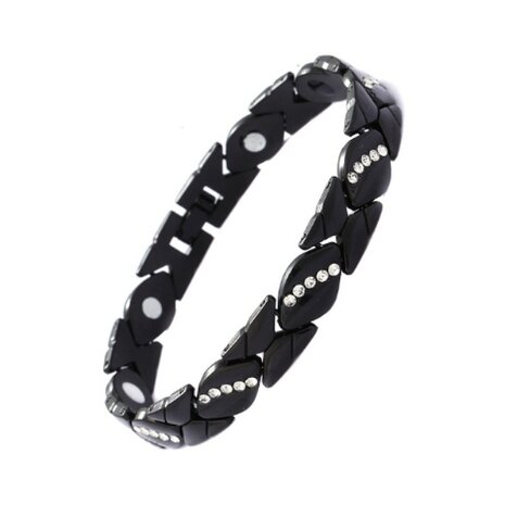 Magnetic Steel (ladies) bracelet Fey 01 (Black)