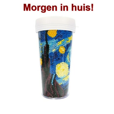 Diamond Painting Drinking Cup 03 (Vincent van Gogh - Starry Night)