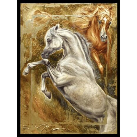 Diamond Painting Schilderij Paard 05