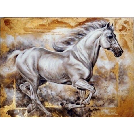 Diamond Painting Schilderij Paard 06