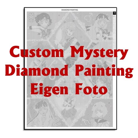 Diamond Painting Own Photo Mystery (Custom) (Full)