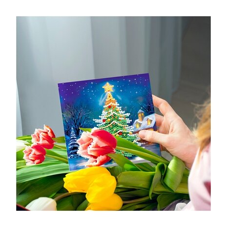 Diamond Painting Christmas Cards Set 07 (8 cards)