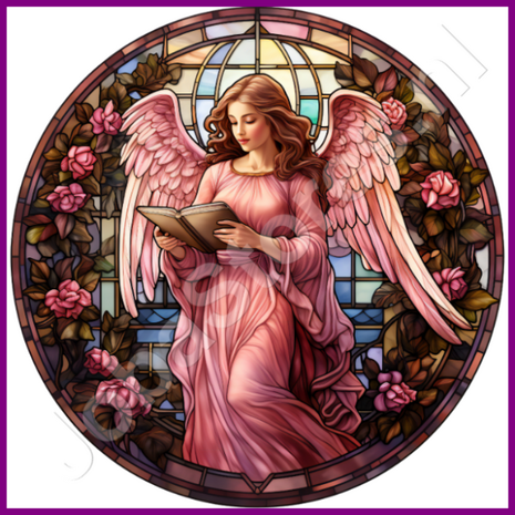 Diamond Painting Stained Glass Painting Art 9 004, Full Image - Painting