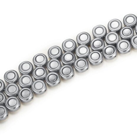 Magnetic steel women's / men's bracelet Lacy (gold + silver colored)