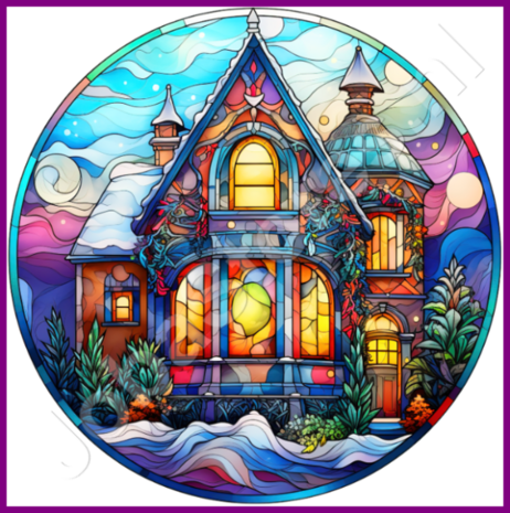 Disney Stained Glass - Diamond Paintings 