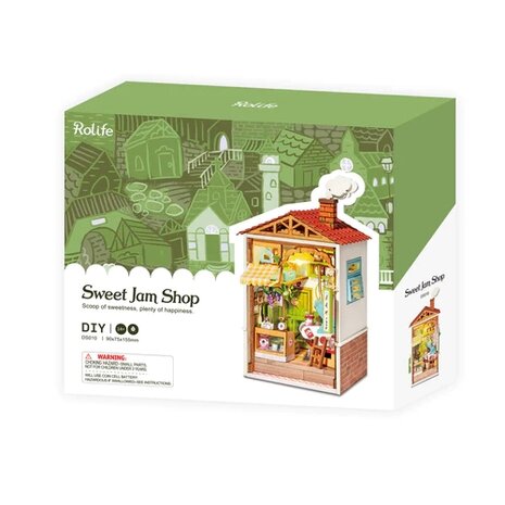 Miniature self-build house Rolife Sweet Jam Shop