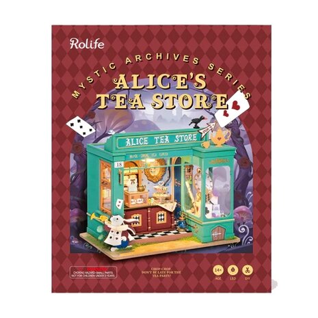 Miniature DIY house Rolife Alice's Tea Store
