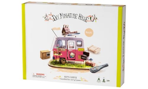 Miniature DIY house Rolife Happy Camper