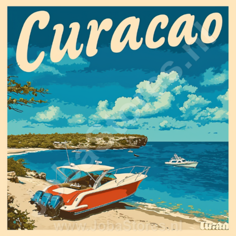 Diamond Painting Vakantie liefde - Curacao