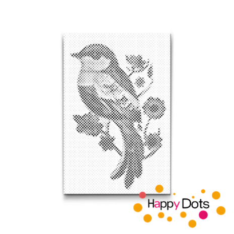 HappyDots DOT Painting Vogels 02 - 40x60cm