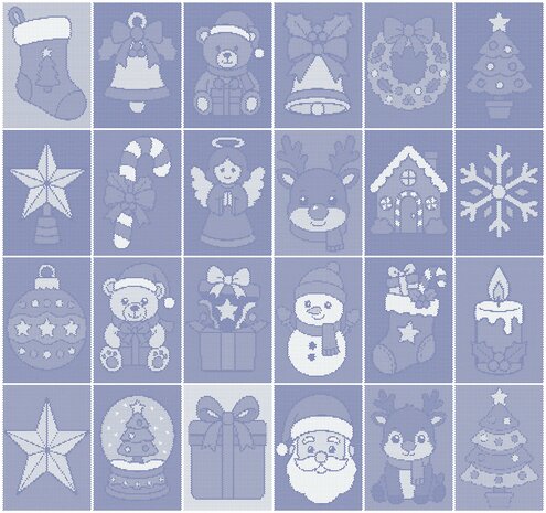 HappyDots DOT Painting Value Pack Christmas (24 pieces)