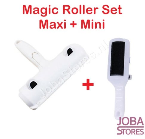 Magic Roller Set (Maxi + Mini) huisdier haar verwijderaar