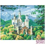 Schilderen op nummer "Sequin Art" Senior Kasteel