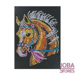 Sequin Art / Pailletten kunst Paard