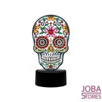 Diamond Painting 3D Illusie Lamp Skull