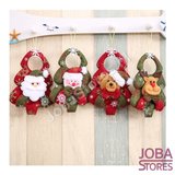 Kersthangers Kerstboom set van 4 stuks_