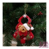 Kersthangers Kerstboom set van 4 stuks_