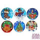 Diamond Painting Lamp Kerst 04 Bellen