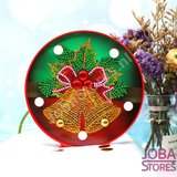 Diamond Painting Lamp Kerst 04 Bellen