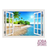 Diamond Painting Raamzicht Eiland 30x45cm