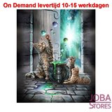 Diamond Painting Katten/Poezen Magisch