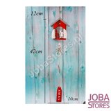 Houten Kerst Slinger Kerstman