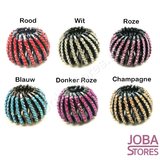 Haar Sieraad Bling Klein Donker Roze