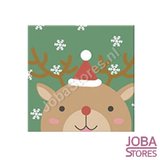 Schilderen op nummer voor kinderen Kerst 01 20x20cm