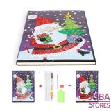Diamond Painting Notitieboek Kerst 01