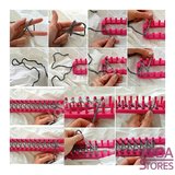 Loom Breien Sjaal maat XL