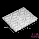 Diamond Painting Sorteerdoos 56 slots Wit