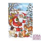 Diamond Painting Schattige Kerstman 30x40cmDiamond Painting Schattige Kerstman 30x40cm