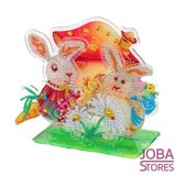 Diamond Painting 3D Tafereel 014 Konijnen