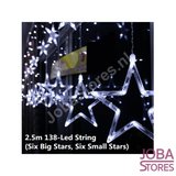 Kerst Slinger Kerststerren Groot met verlichting