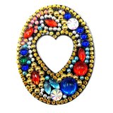 Diamond Painting Sleutelhanger Alfabet Letter O_