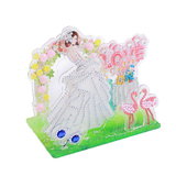 Diamond Painting 3D Tafereel 004 Bruid