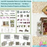 Miniatuur zelfbouw huisje "Happy Times"_