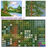 Diamond Painting Vlinder Vrouw 30x40cm - rond_