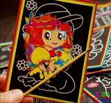 Kras tekeningen & kleurplaten in 1 assortiment 20 stuks_