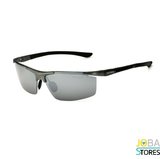 Aluminium Polaroid Heren Zonnebril Veithdia V6588-03_