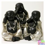 Diamond Painting Horen Zien Zwijgen Buddha 40x40cm_