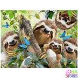 Diamond Painting Luiaards 30x40cm_