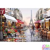 Diamond Painting "JobaStores®" Parijs - volledig - 40x60cm 