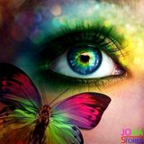 Diamond Painting Colorful Eye 40x40cm_