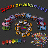 Diamond Painting Toilet Aap Groen 30x40cm_