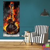 Diamond Painting Gitaar 60x25cm_