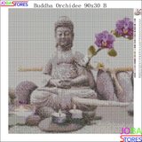 Diamond Painting Buddha Orchidee 90x30cm_